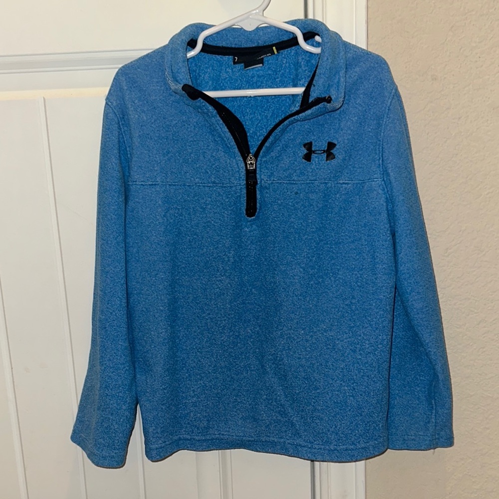 Under Armour Blue Quarter-Zip Pullover